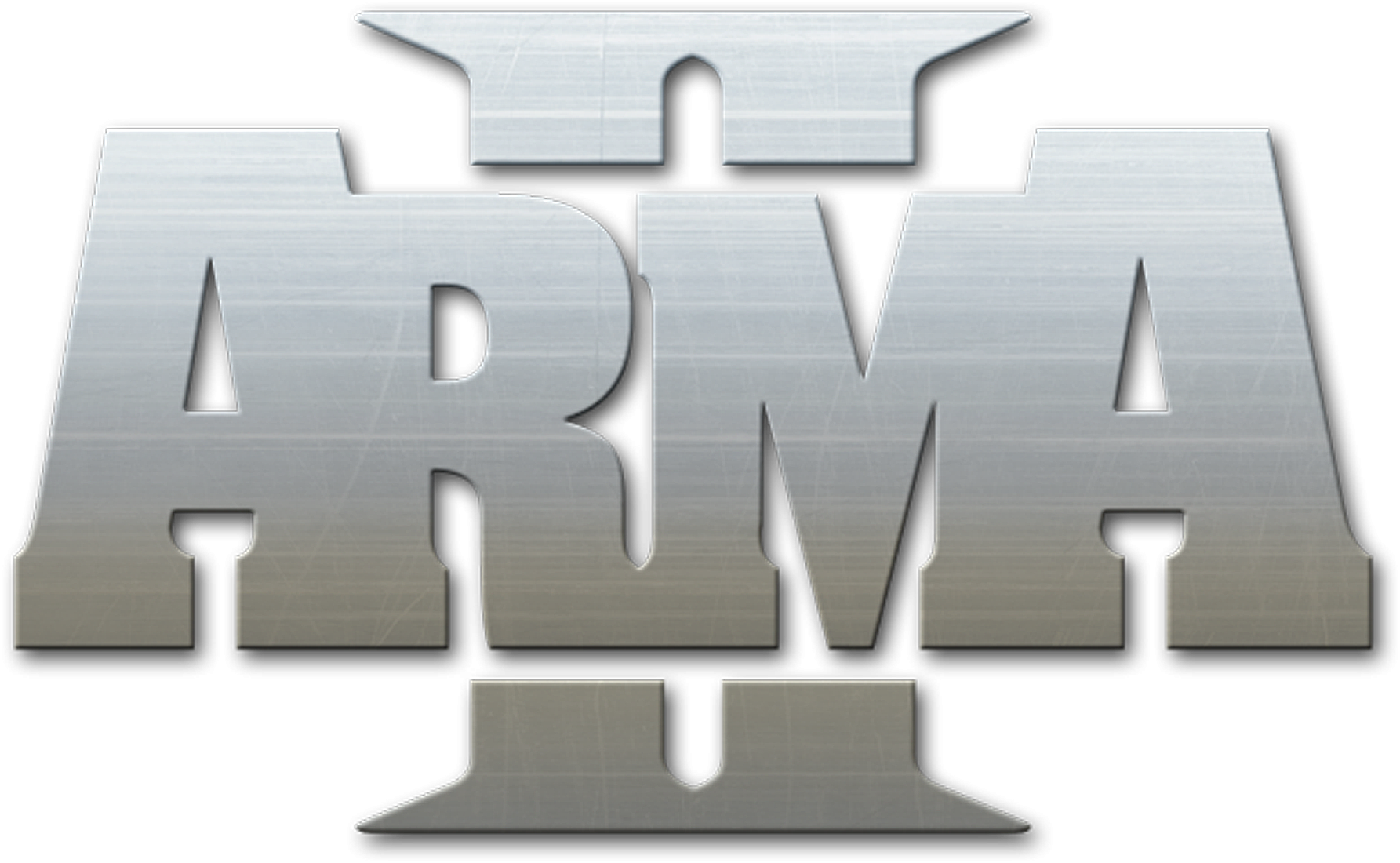 Arma 2 logo on a transparent background