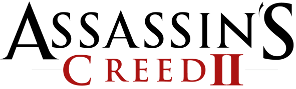 Assassin's Creed II logo on a transparent background