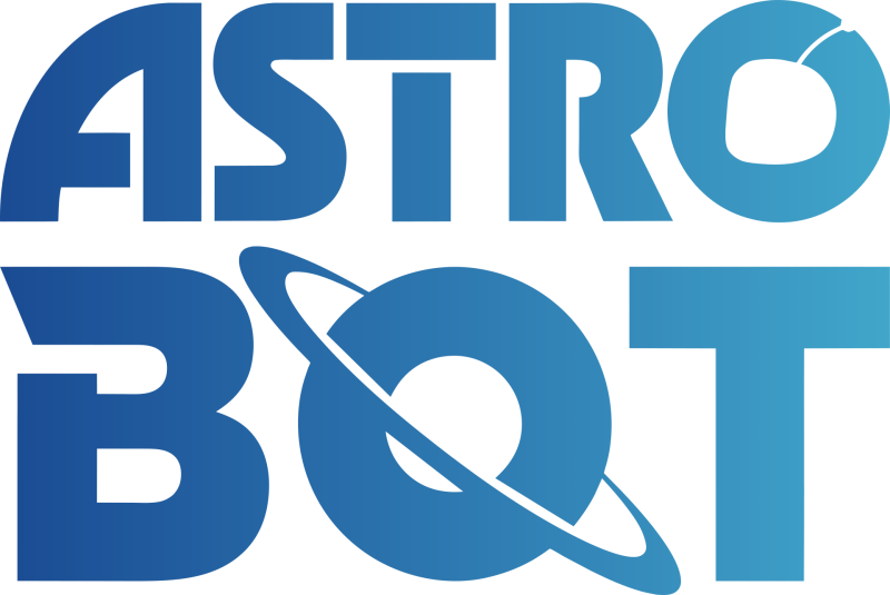 Astro Bot logo on a transparent background