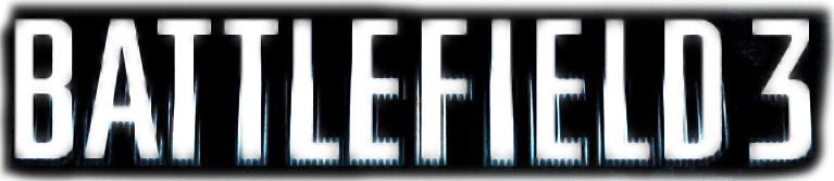 Battlefield 3 logo on a transparent background