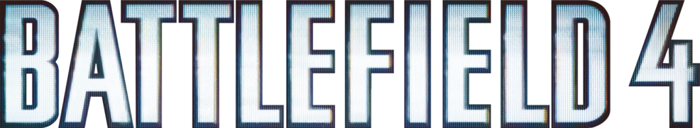 Battlefield 4 logo on a transparent background