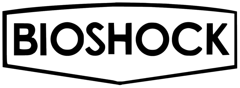 BioShock logo on a transparent background