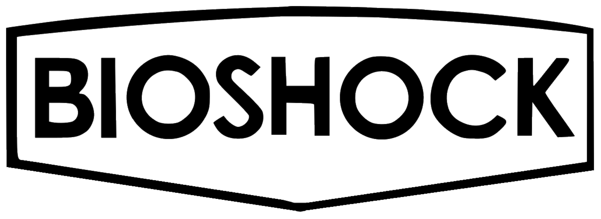 BioShock logo on a transparent background