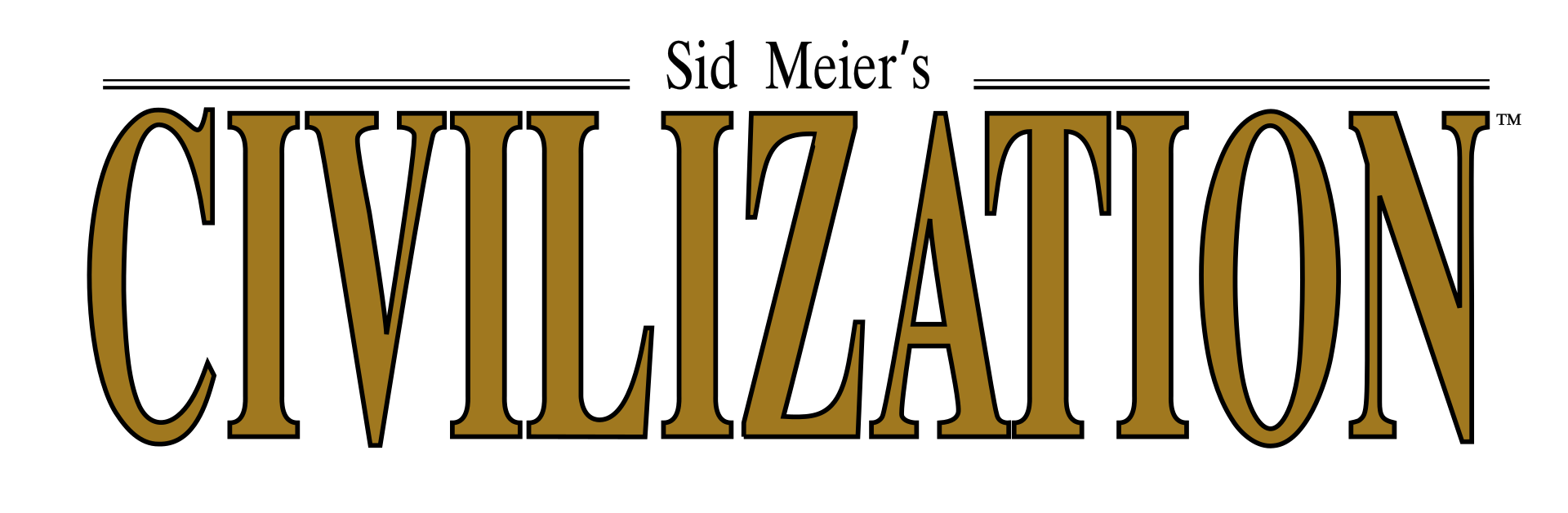 Civilization logo on a transparent background