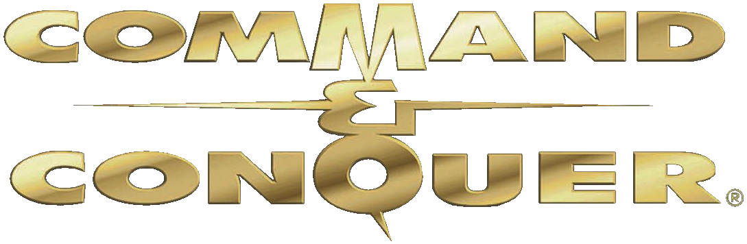 Command & Conquer logo on a transparent background