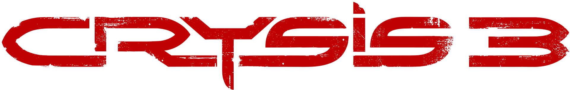 Crysis 3 logo on a transparent background