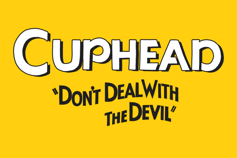 Cuphead logo in full colour
