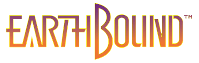 EarthBound logo on a transparent background