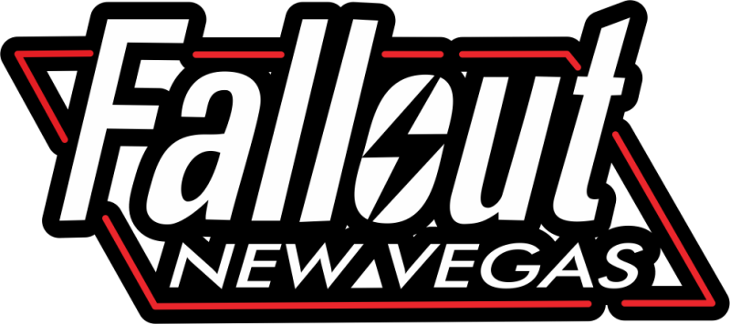 Fallout: New Vegas logo on a transparent background