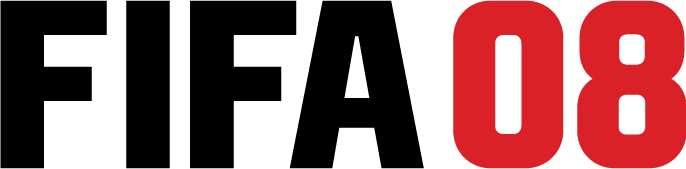 FIFA 08 logo on a transparent background