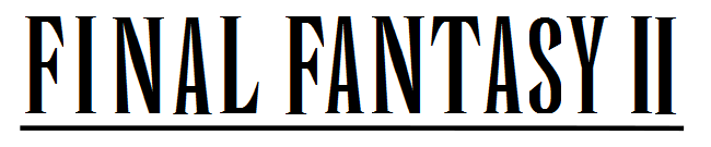 Final Fantasy II logo in full colour