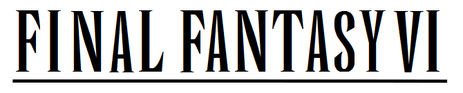 Final Fantasy VI logo in full colour