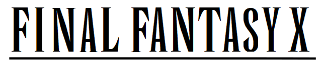 Final Fantasy X logo in full colour