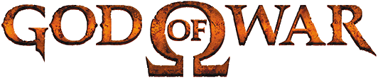 God of War logo on a transparent background
