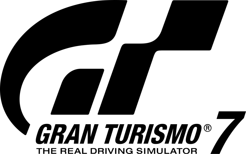 Gran Turismo 7 logo on a transparent background