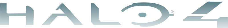 Halo 4 logo on a transparent background