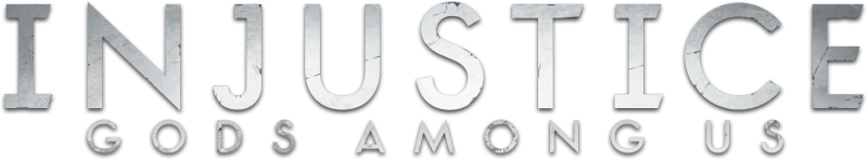 Injustice: Gods Among Us logo on a transparent background