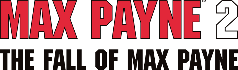 Max Payne 2: The Fall of Max Payne logo on a transparent background