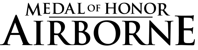 Medal of Honor: Airborne logo on a transparent background