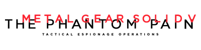 Metal Gear Solid V: The Phantom Pain logo