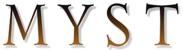 Myst logo on a transparent background
