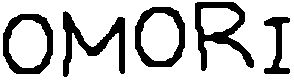 Omori logo on a transparent background