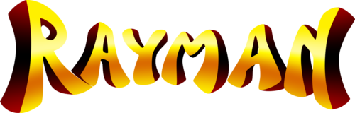 Rayman logo on a transparent background