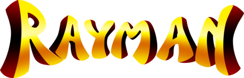 Rayman logo on a transparent background