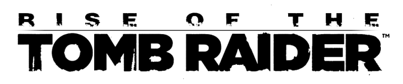 Rise of the Tomb Raider logo on a transparent background