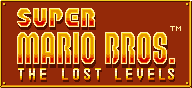 Super Mario Bros.: The Lost Levels logo in full colour