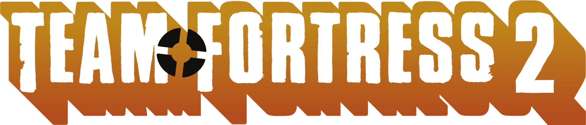 Team Fortress 2 logo on a transparent background
