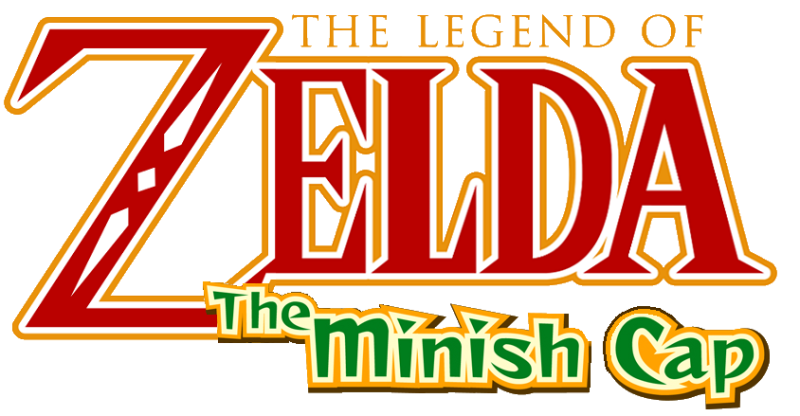 The Legend of Zelda: The Minish Cap logo on a transparent background