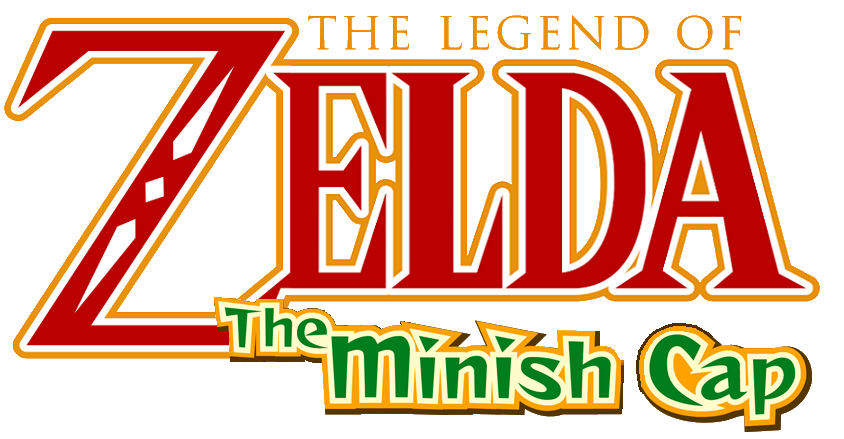 The Legend of Zelda: The Minish Cap logo on a transparent background