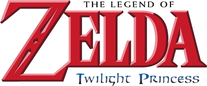 The Legend of Zelda: Twilight Princess logo on a transparent background