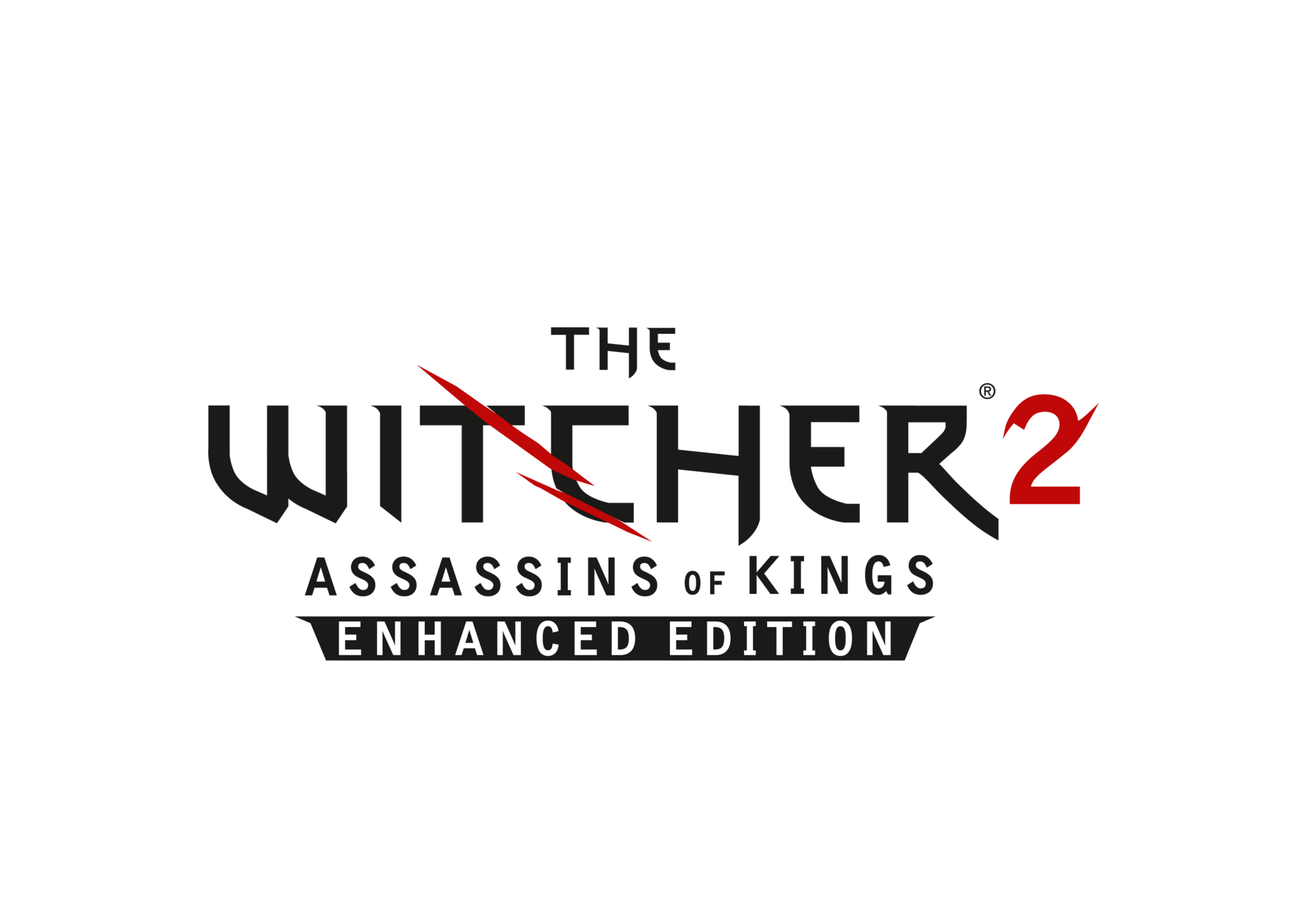 The Witcher 2: Assassins of Kings logo on a transparent background