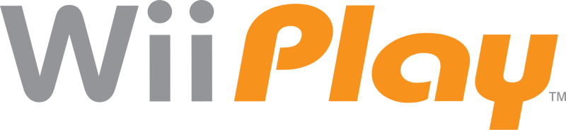 Wii Play logo on a transparent background