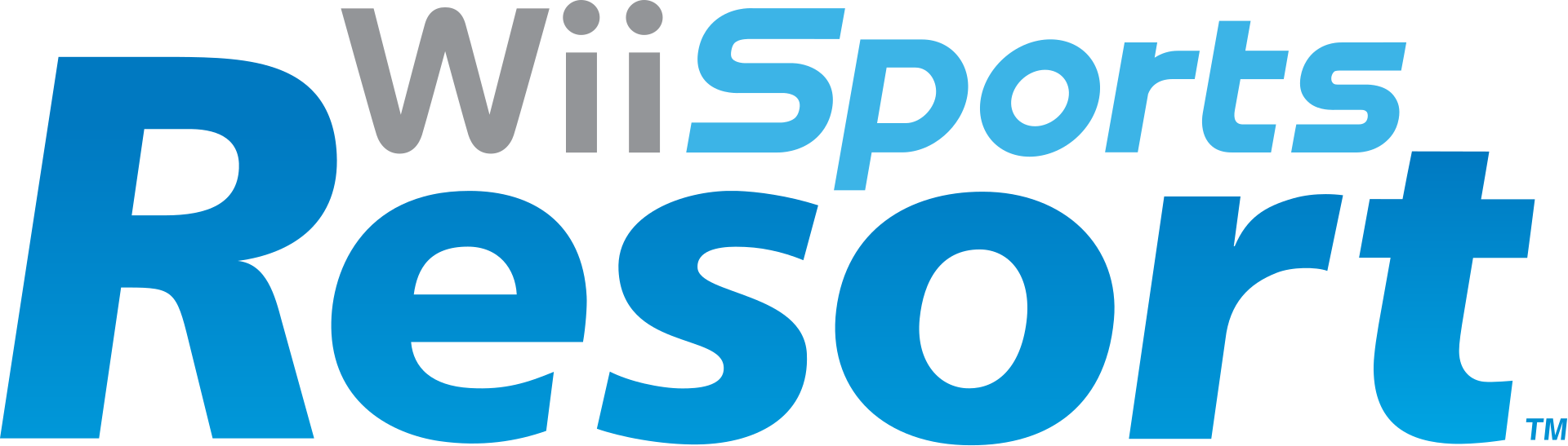Wii Sports Resort logo on a transparent background