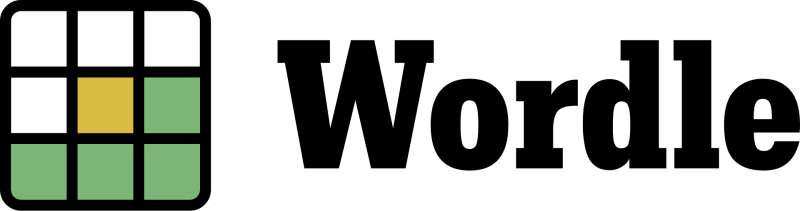 Wordle logo on a transparent background